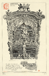 32375 Afbeelding van de achterkant van de staatsiekoets van de hertog van Ossuna, de Spaanse gevolmachtigde deelnemer ...